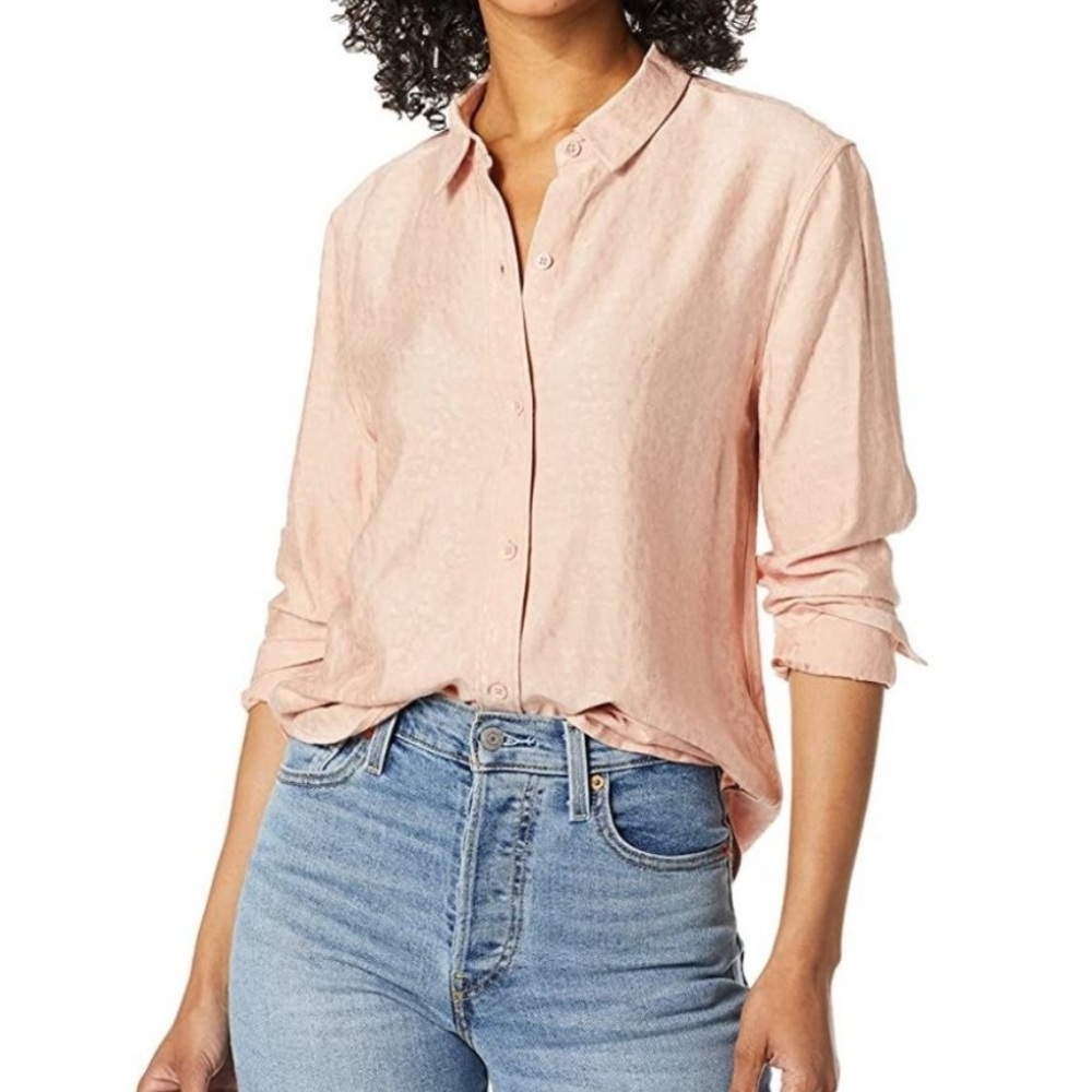 Equipment Femme embossed blouse